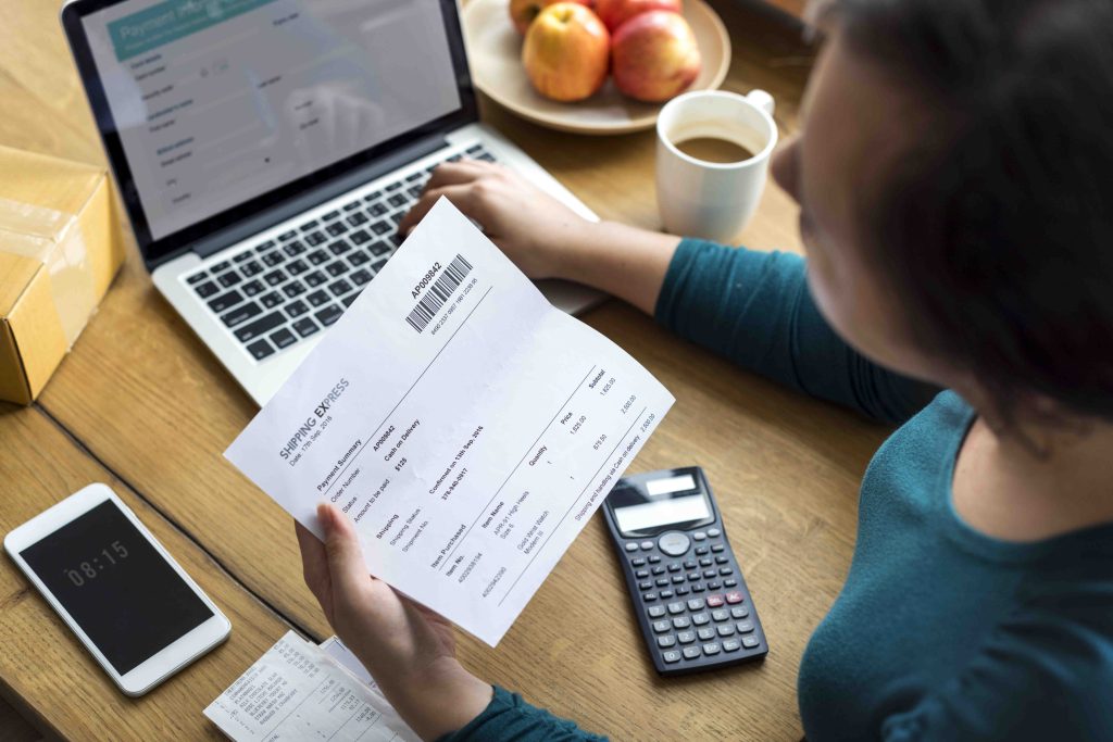 Different types of invoices