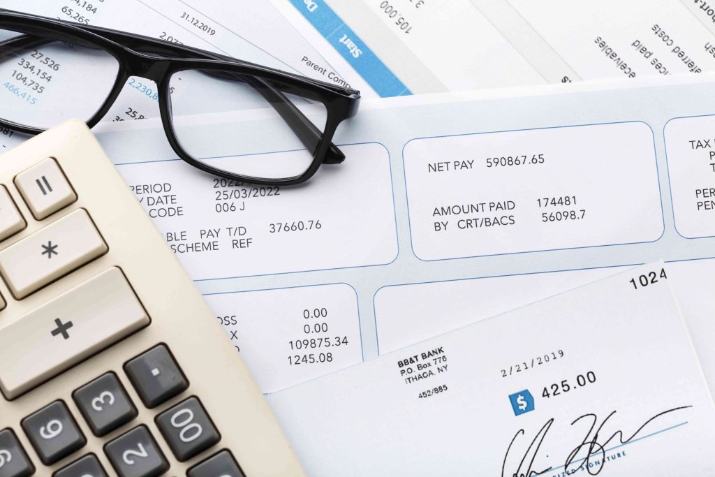 How are invoices different from receipts and purchase orders